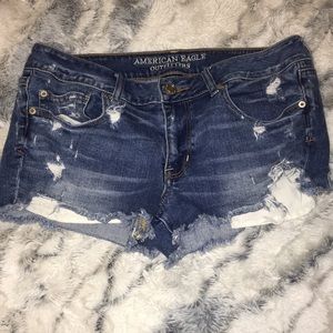 American eagle jean shorts